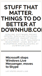 Mobile Screenshot of downhub.com